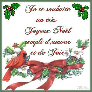 JE TE SOUHAITE UN TRES JOYEUX NOEL REMPLI D'AMOUR ET DE JOIE A TOI SUGAR 
